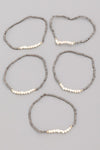 Mini Bead Bracelet Set