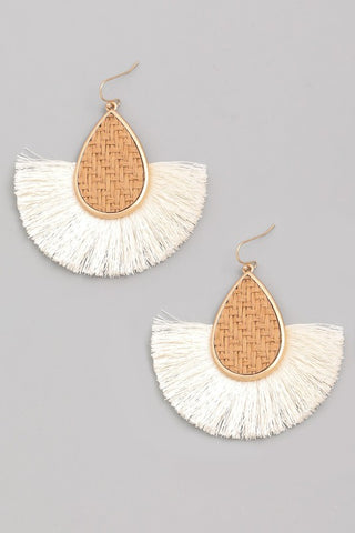 Tassel Fan Earrings