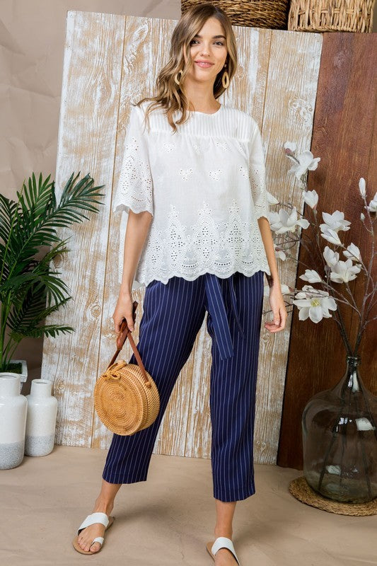 Pintuck Love top