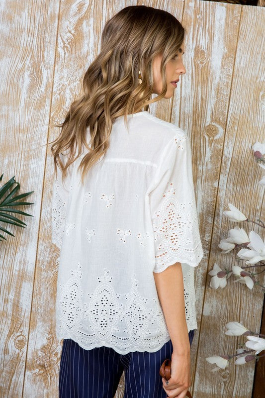 Pintuck Love top