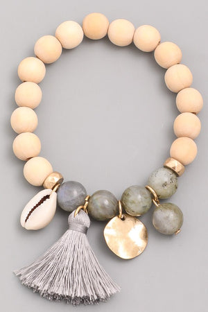 Mix Charm Stretch Bracelet