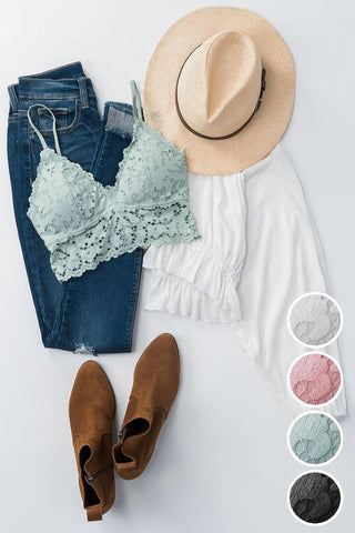 Sheer tank top