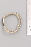 Clear Stone Beaded Bracelet