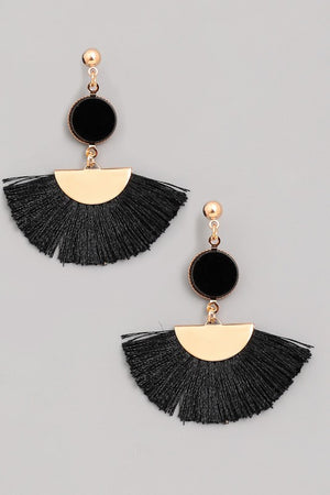 Tassel Fan Earrings