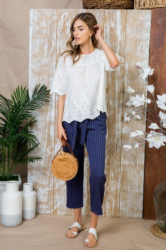 Pintuck Love top