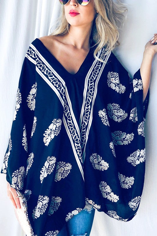 Boho poncho