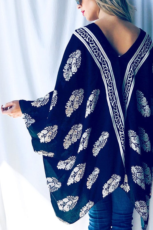 Boho poncho