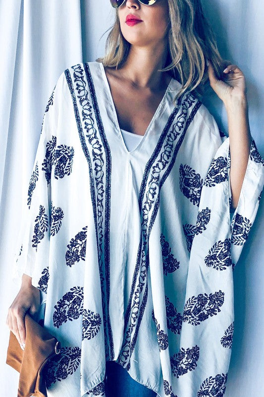 Boho poncho