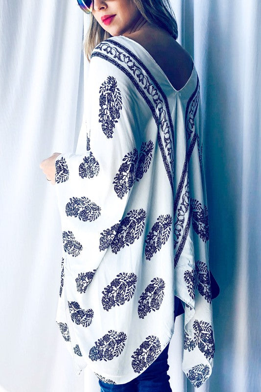 Boho poncho
