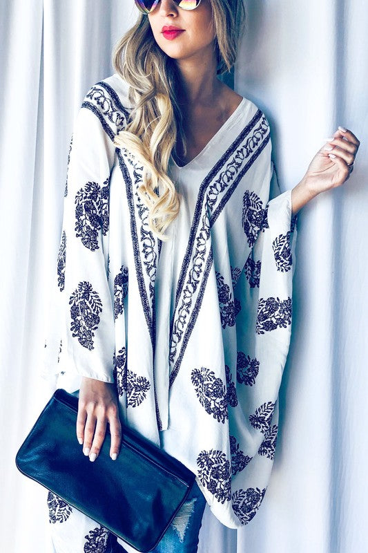 Boho poncho