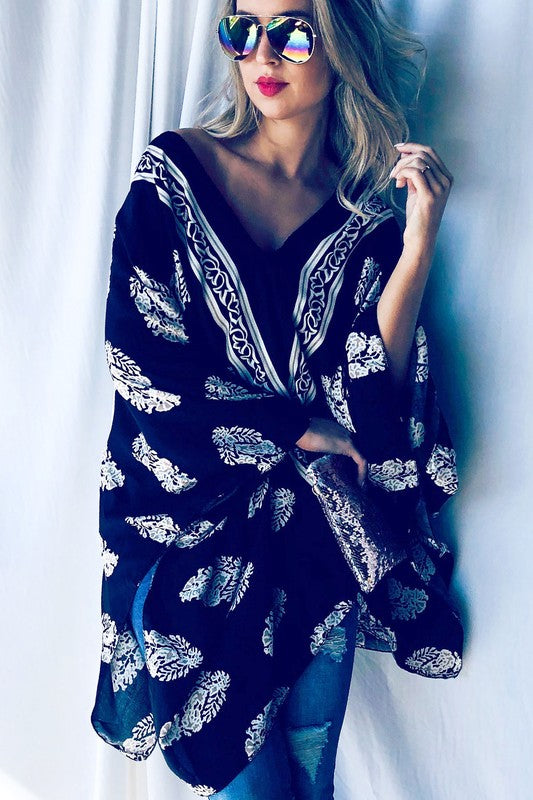 Boho poncho