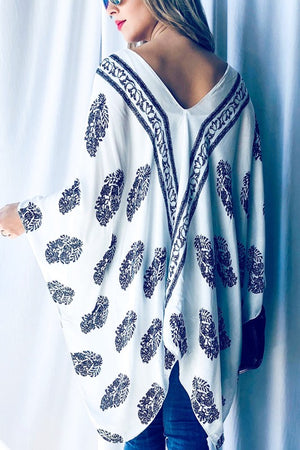 Boho poncho