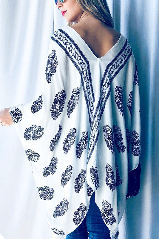 Boho poncho