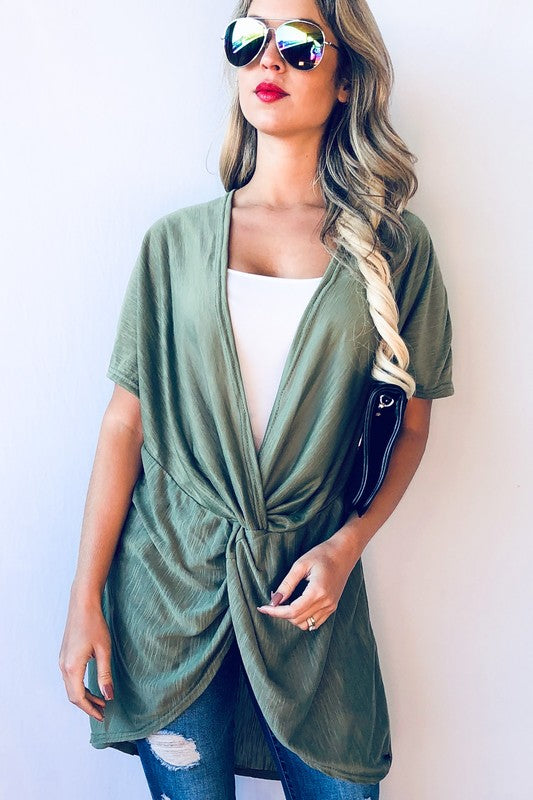 Cross tunic