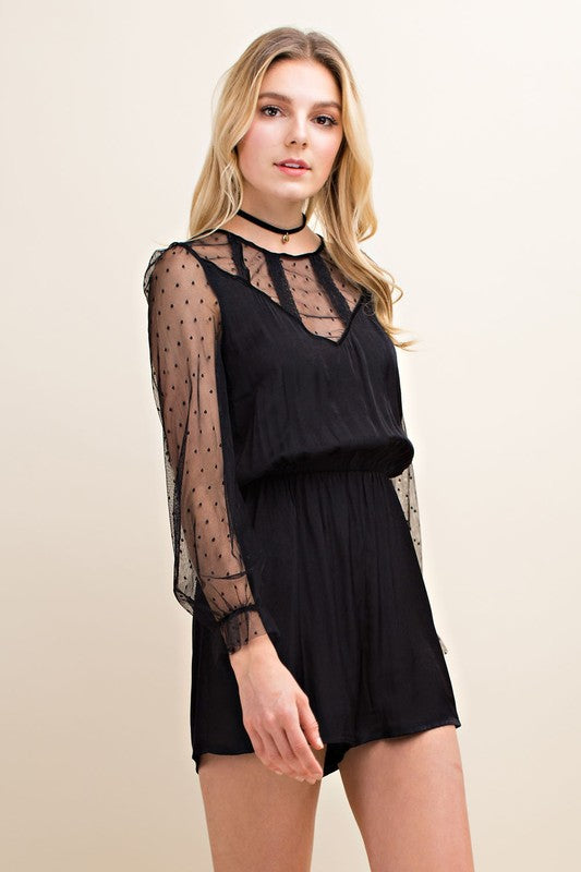 Lace Romper