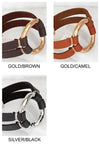 Leather bracelet with magnetic closure