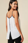 Sheer tank top