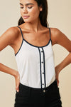 Sheer tank top