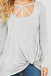 Modal soft V Neck top