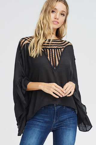 Crop top with back Bow