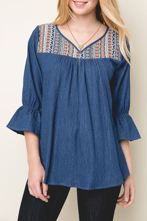 Denim Top
