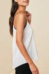 Sheer tank top