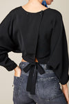 Crop top with back Bow