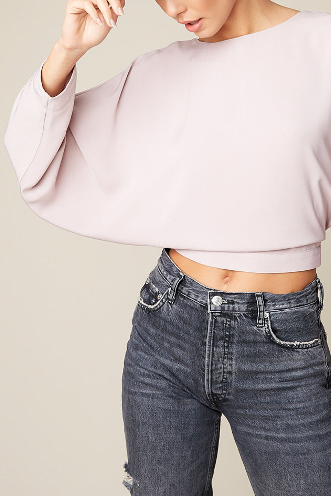 Crop top with back Bow