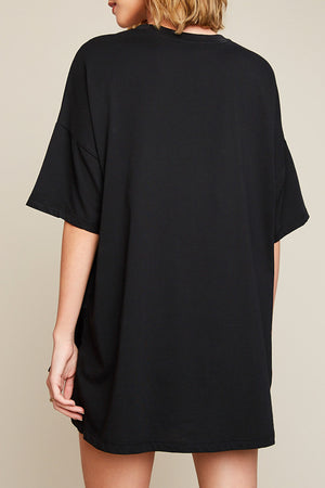 Ruffle tunic dress