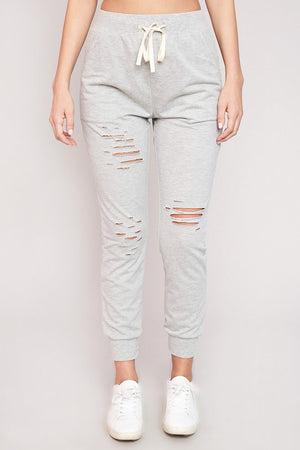 Distressed French Terry Sweats