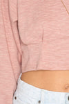 Crop top with pintucking detail