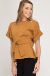 Front tie top