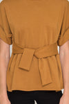 Front tie top