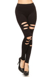 Striped front tie jumpsuit